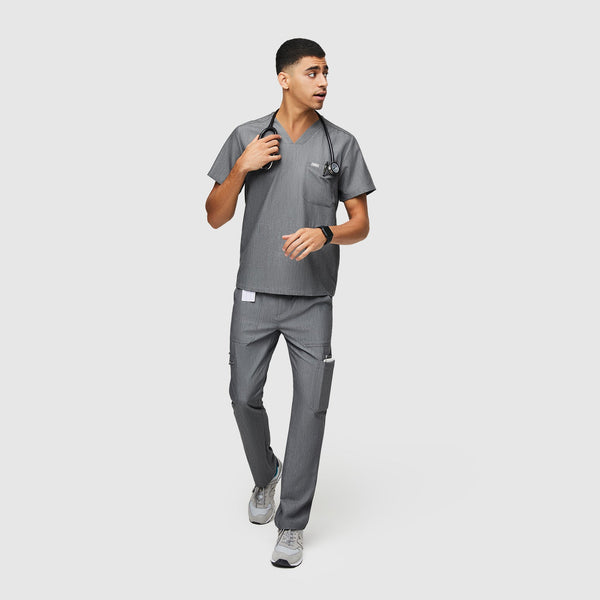 Men's Graphite Chisec™ - Three-Pocket Scrub Top