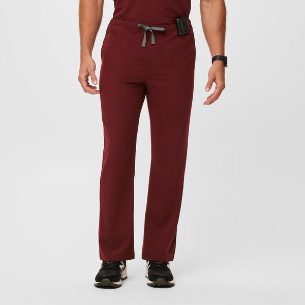 Men's Burgundy Pisco™ - Basic Scrub Pants