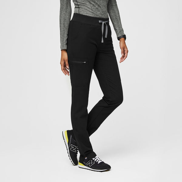 women's Black Yola™ - Skinny Scrub Pants 2.0