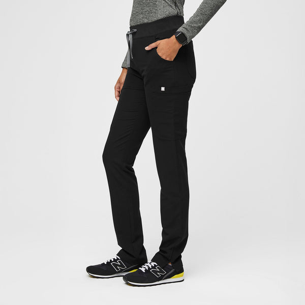 women's Black Yola™ - Tall Skinny Scrub Pants 2.0