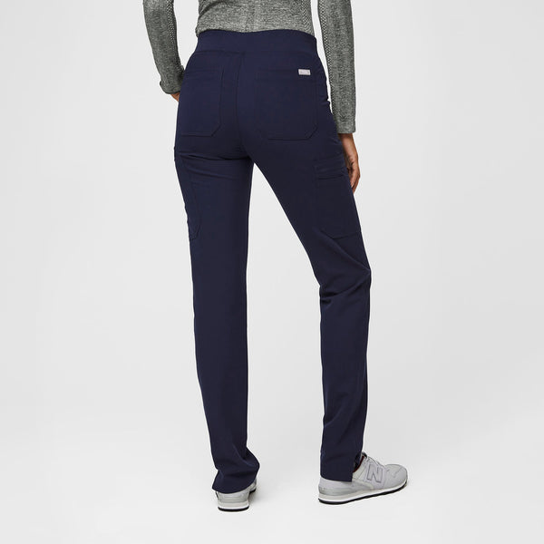 women's Navy Yola™ - Skinny Scrub Pants 2.0