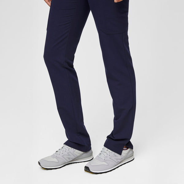 women's Navy Yola™ - Skinny Scrub Pants 2.0