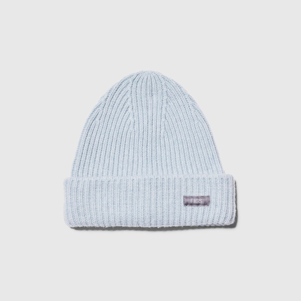 Dusty Blue Oversized Beanie