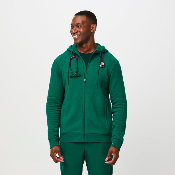 men's Hunter Green Essential Hoodie