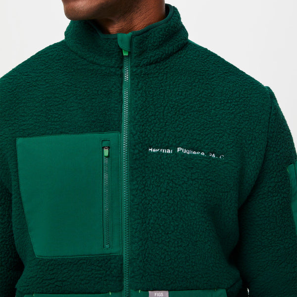 men's Hunter Green On-Shift™ - Sherpa Jacket