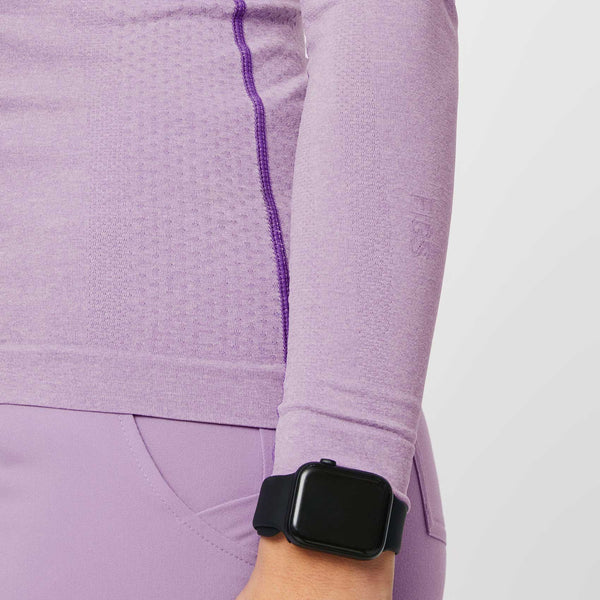 women's Lavender Dew Salta Seamless - Longsleeve Underscrub