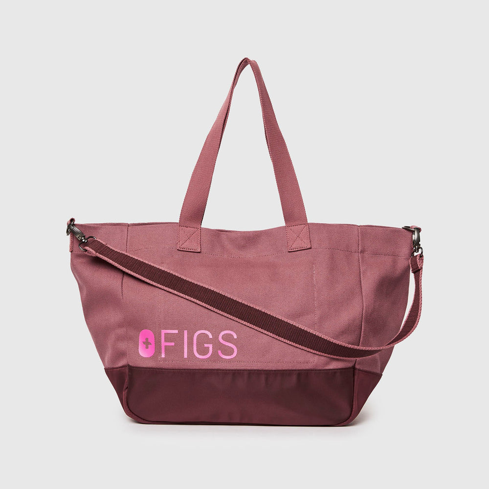 Mauve Laminated Tote