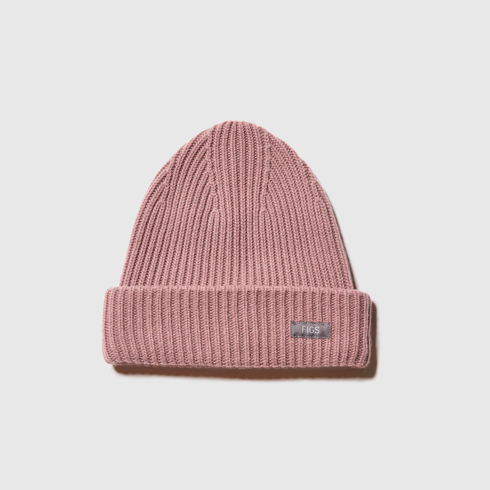 Mauve Oversized Beanie