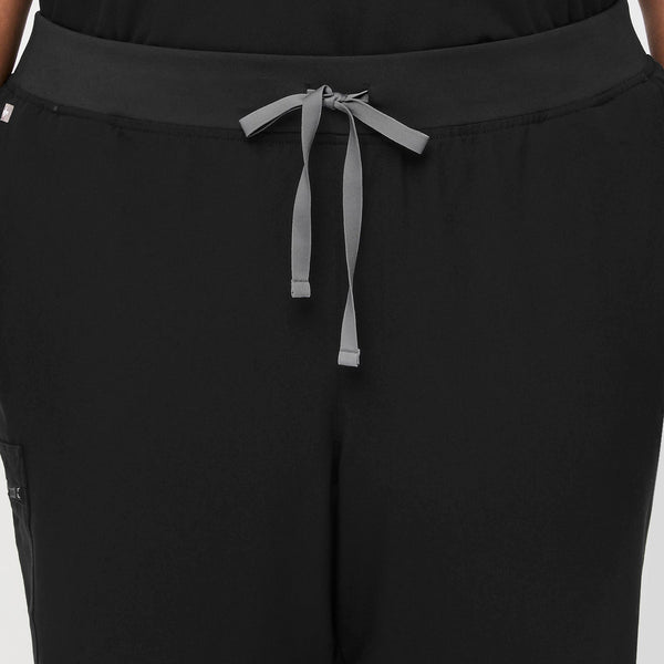 women's Black Zamora™ - Jogger Scrub Pants (3XL - 6XL)