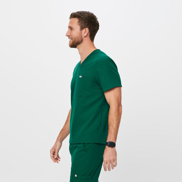 men's Hunter Green Chisec™ - Three-Pocket Scrub Top