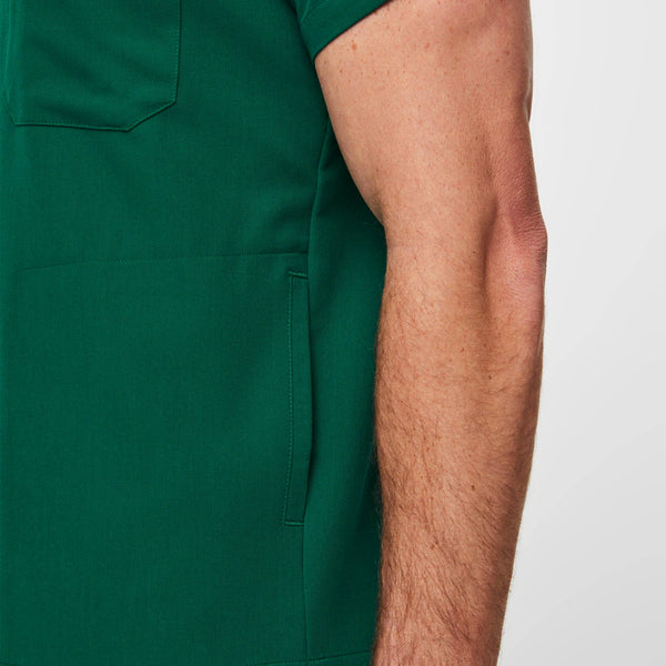 men's Hunter Green Chisec™ - Three-Pocket Scrub Top