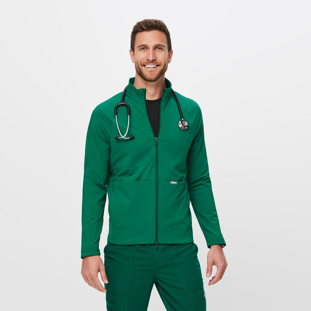 men's Hunter Green On-Shift™ ContourKnit™ Jacket