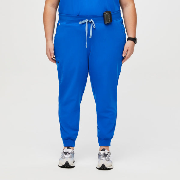 women's Royal Blue Zamora™ - Tall Jogger Scrub Pants (3XL - 6XL)