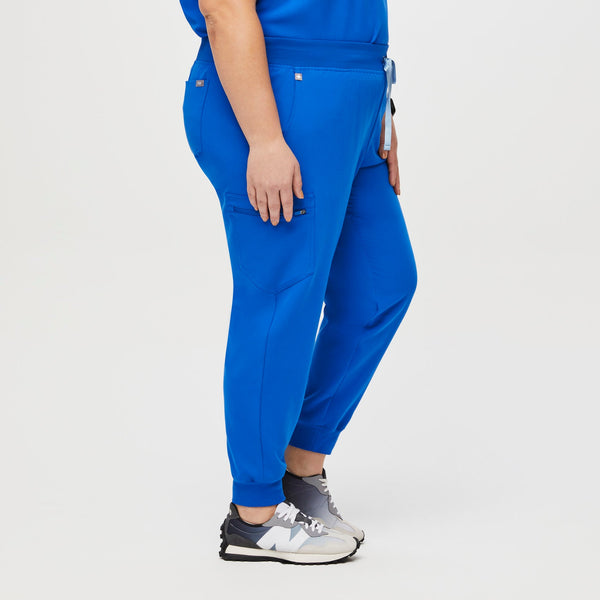 women's Royal Blue Zamora™- Petite Jogger Scrub Pants (3XL - 6XL)