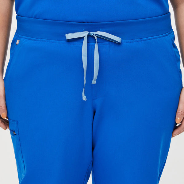 women's Royal Blue Zamora™- Petite Jogger Scrub Pants (3XL - 6XL)