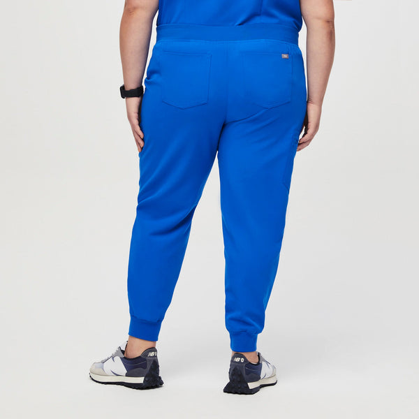 women's Royal Blue Zamora™- Petite Jogger Scrub Pants (3XL - 6XL)