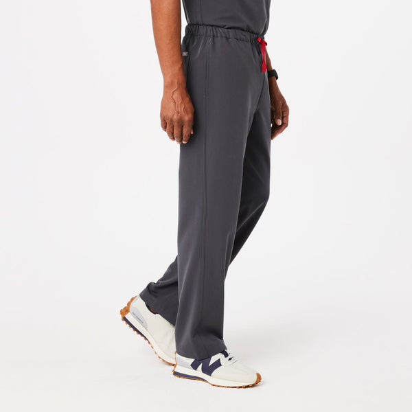 Men's Charcoal Pisco - Short Basic Scrub Pants