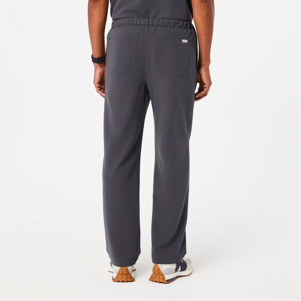 Men's Charcoal Pisco - Short Basic Scrub Pants