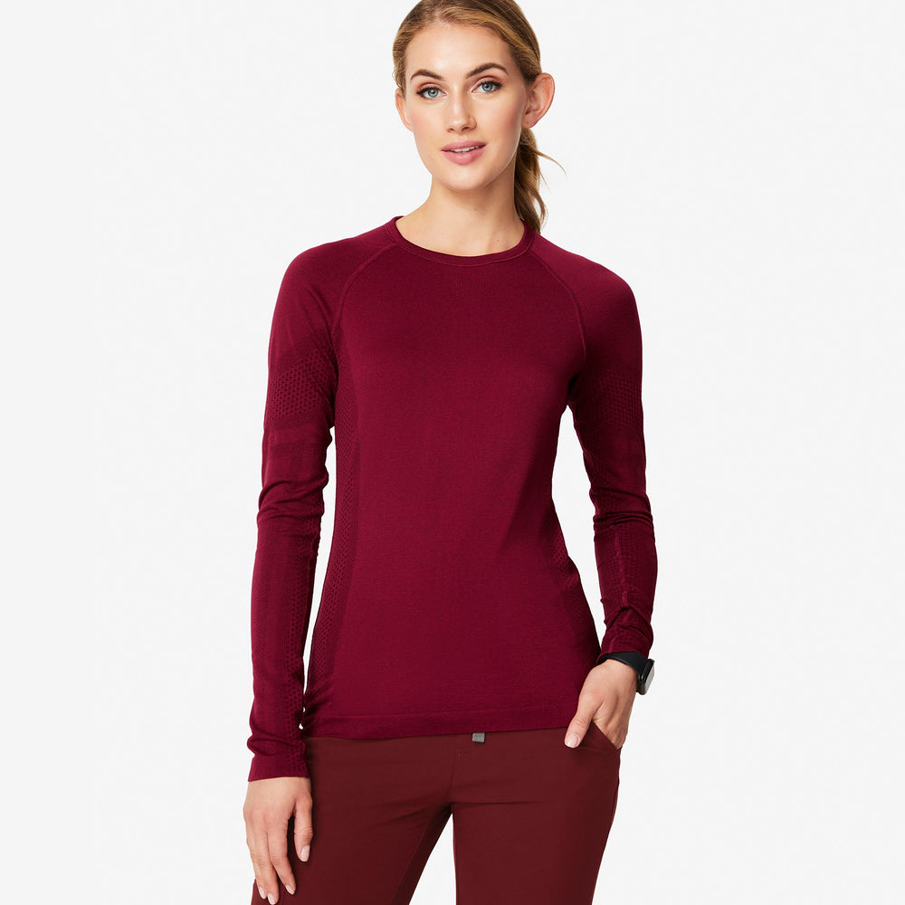 Women's Burgundy Red Salta - Performance Underscrub