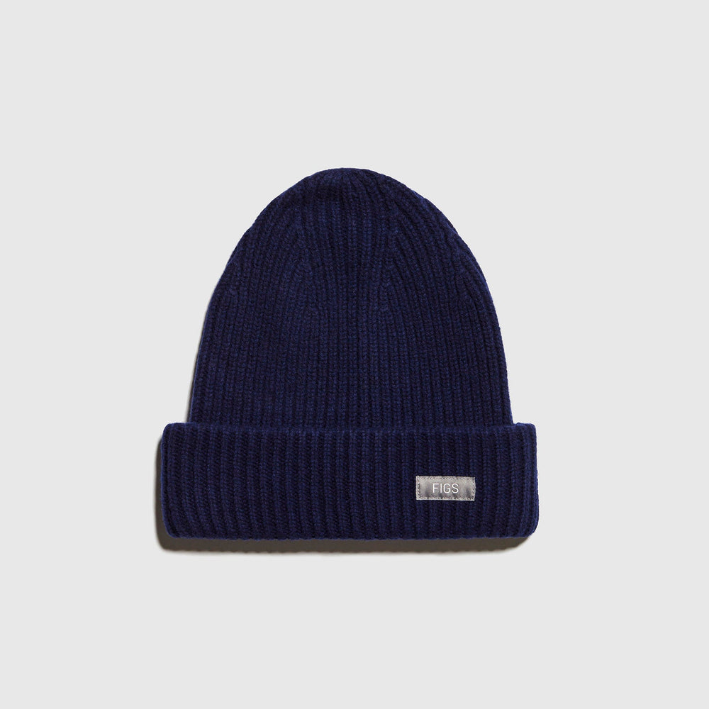 Navy Oversized Beanie