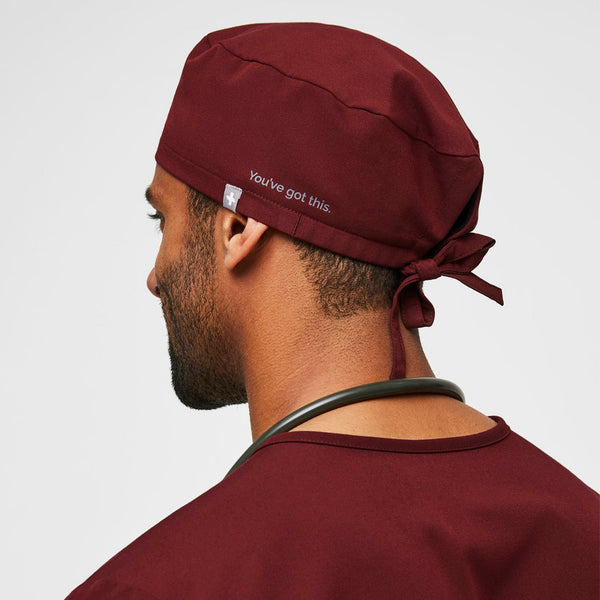 Burgundy Modern - Classic Scrub Cap