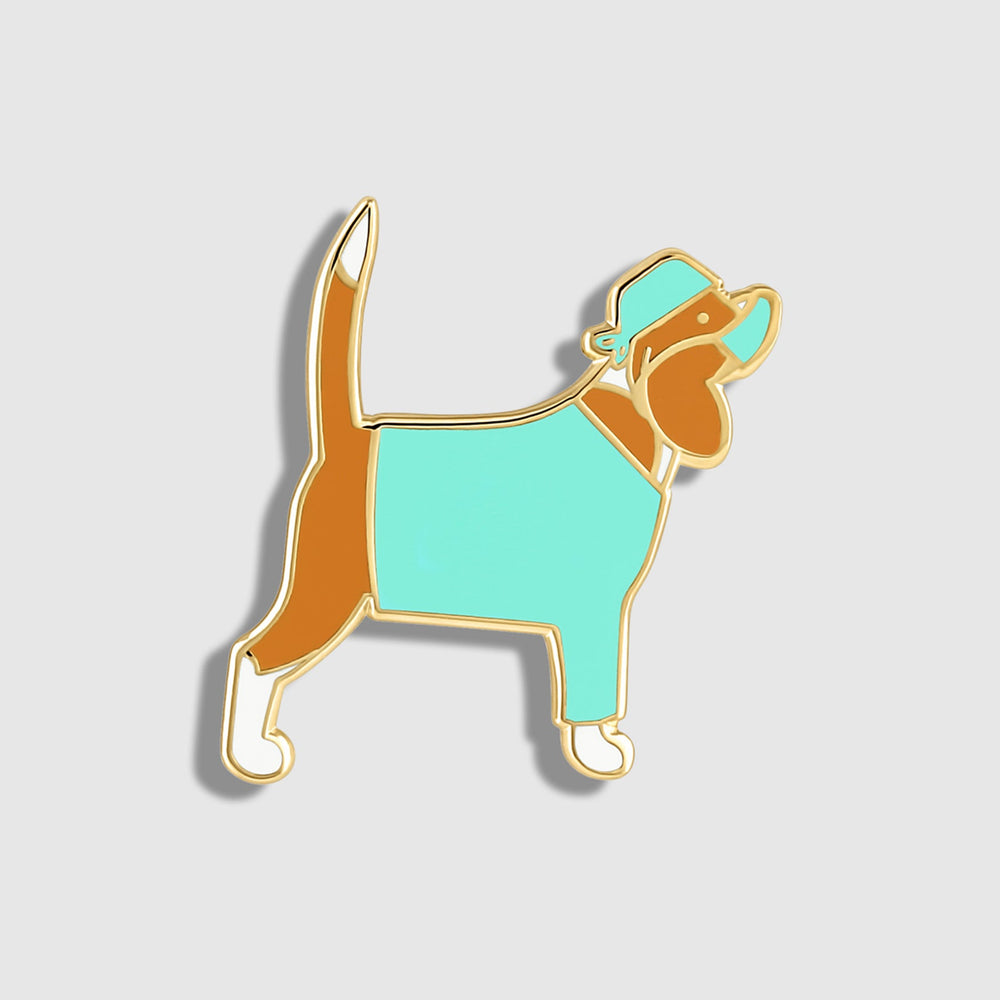 FIGS | V Coterie Dogtor - Enamel Pin