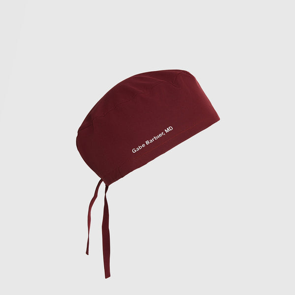 Burgundy Modern - Classic Scrub Cap