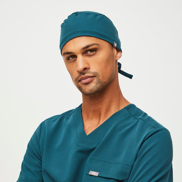 Caribbean Blue Modern - Classic Scrub Cap