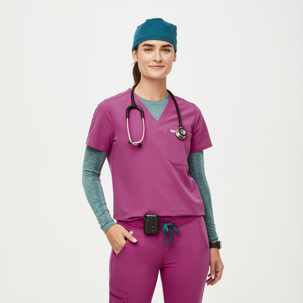 Caribbean Blue Modern - Classic Scrub Cap