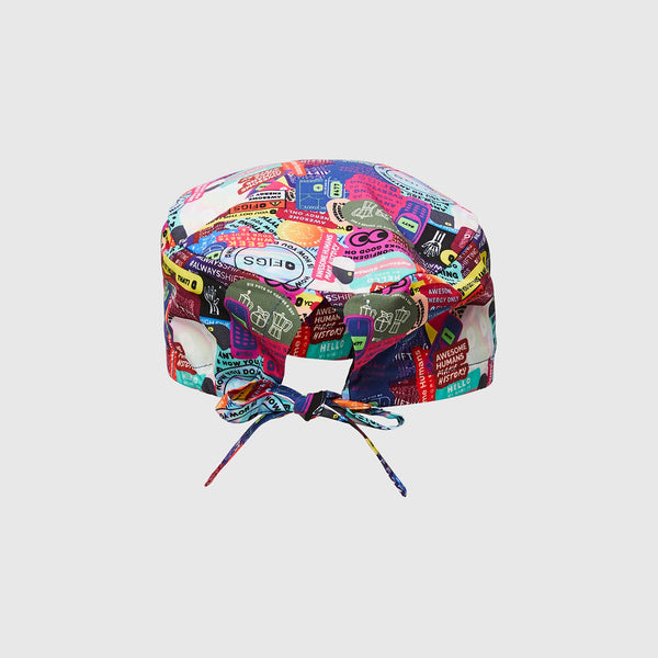 Multi Sticker Modern - Classic Scrub Cap