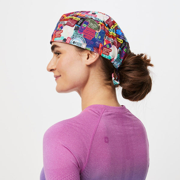 Multi Sticker Modern - Classic Scrub Cap