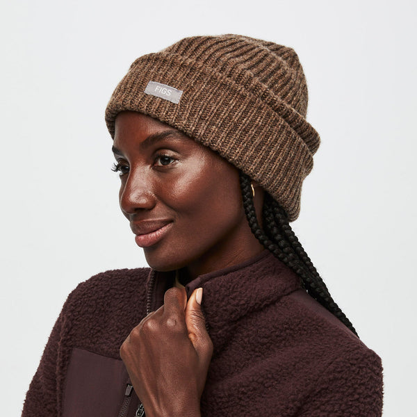 Espresso Oversized Beanie