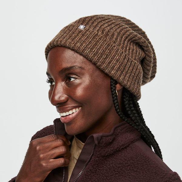 Espresso Oversized Beanie