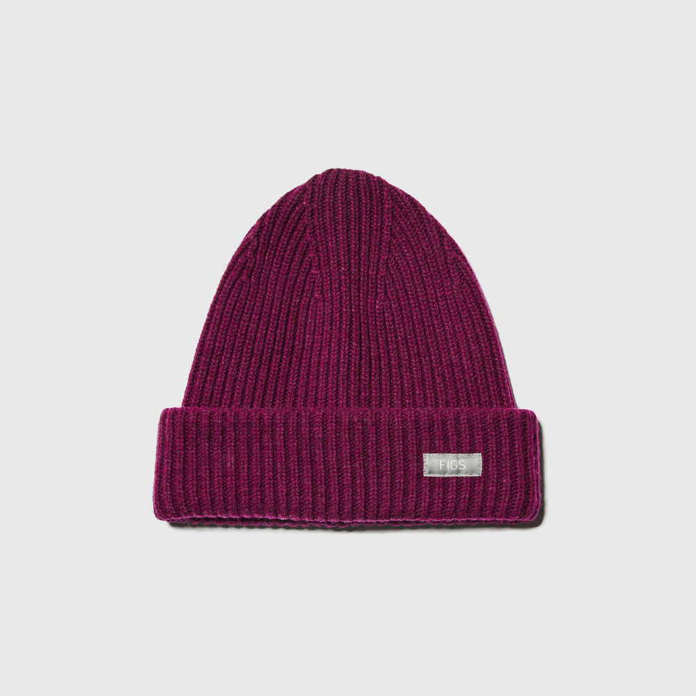 Bright Fuchsia Oversized Beanie