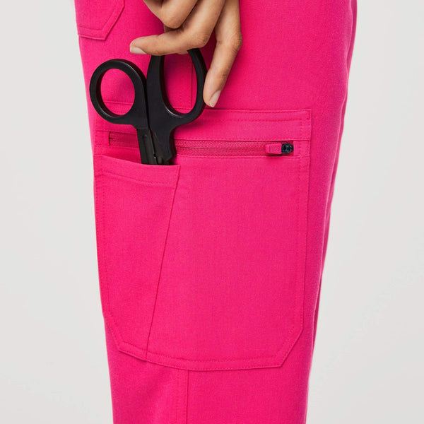 Women's Shocking Pink Yola™ High Waisted - Scrub Pants