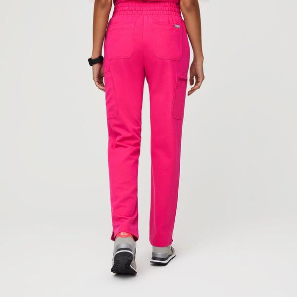 Women's Shocking Pink Yola™ High Waisted - Tall Skinny Scrub Pants