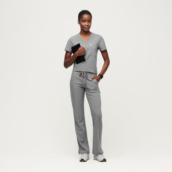 women's Dark Space Grey Kade™ - Cargo Scrub Pants