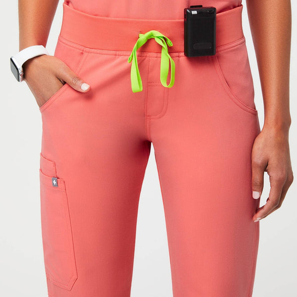 women's Hot Coral Kade™ - Cargo Scrub Pants