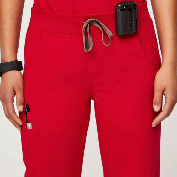 women's Pop Red Kade - Cargo Scrub Pants