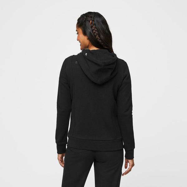 Women's Black Essential Hoodie