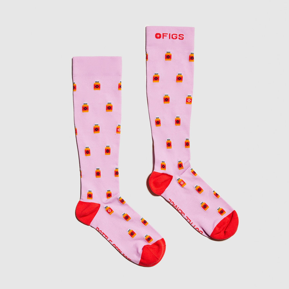women's Dusk Mini Meds - Compression Socks