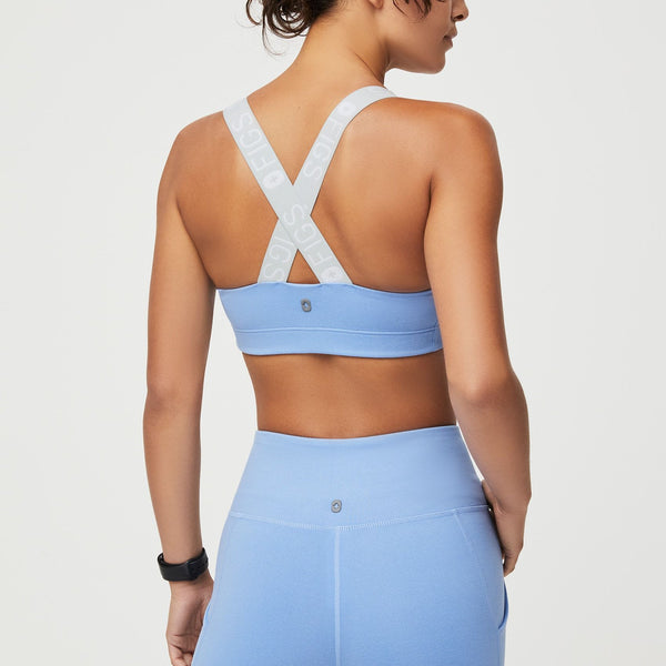 women's Light Ceil Blue 300 Performance Sports Bra