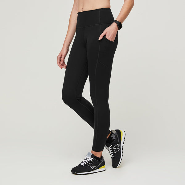 women's Black Performance Underscrub Legging