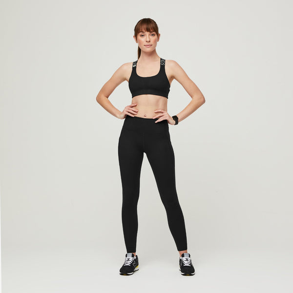 women's Black Performance Underscrub Legging