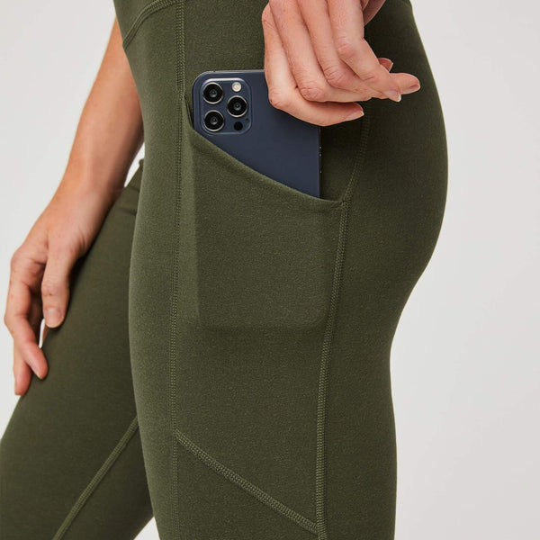 Women's Dark Olive 300 Performance Leggings