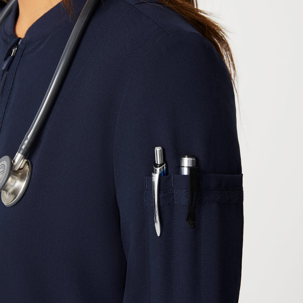 Women's Navy Bellery - Scrub Jacket