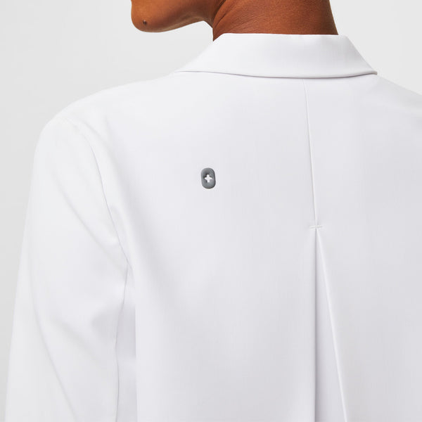 Women's White Bellevue - Short Lab Coat