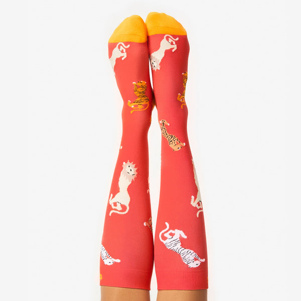 women's Clay Big Cat - Compression Socks