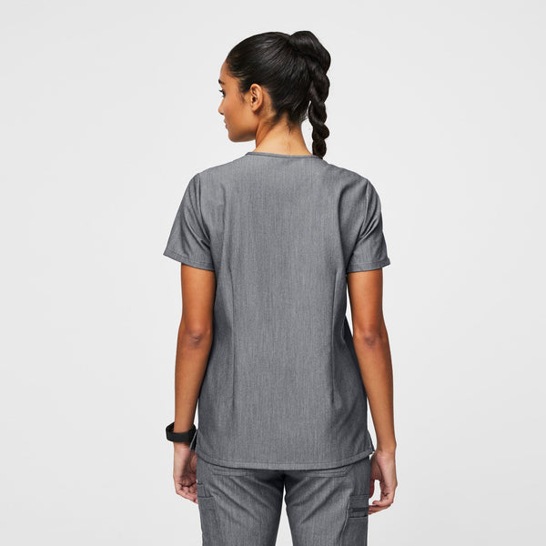 Women's Graphite Casma™ - Three-Pocket Scrub Top