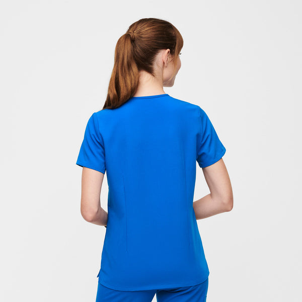 Women's Royal Blue Catarina™ - One-Pocket Scrub Top